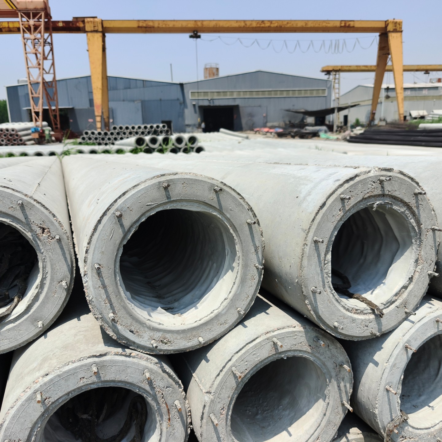 白马井镇150×10米预应力水泥电线杆